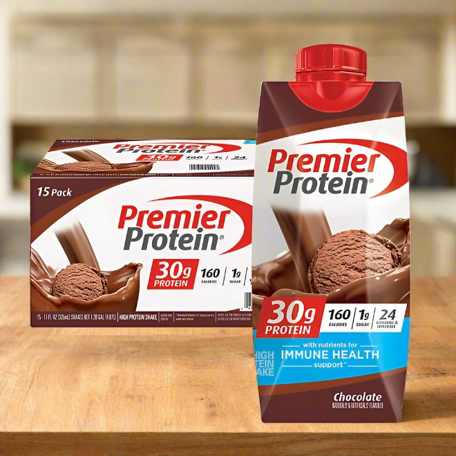 Premier Protein 30g High Protein Shake, Chocolate (11 fl. oz., 15 pk)